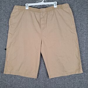 prAna Outdoor Hiking Run Breathe Shorts Men Khaki Beige XL